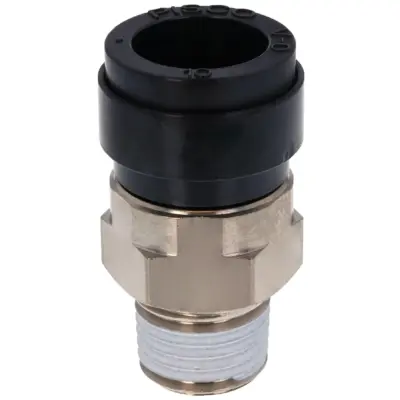 Đầu Nối Nhanh Khí Nén Dạng Thẳng Thân Lục Giác Ren Ngoài Pisco PC8-02V-0