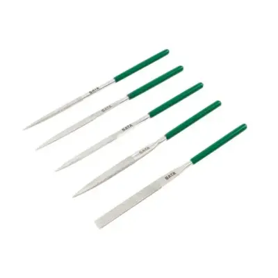 Bộ Dũa 5 Chi Tiết Bằng Thép Hợp Kim 5X180mm Sata 03850