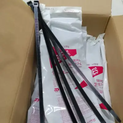 Dây Rút Nhựa Chống Tia UV Màu Đen DONG-A 540×12.7mm (100 Sợi/Bịch)