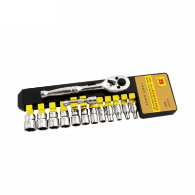 Bộ Đầu Tuýp 1/4 Inch 14 Chi Tiết Có Khay Nhựa Bosi BS367814