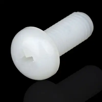 Bulong Pake Đầu Tròn Nhựa Nylon M4x10