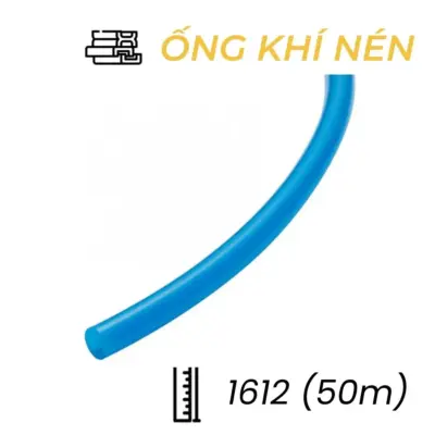 Dây Hơi Khí Nén EPU Phi 16 Màu Xanh OD16 x ID12 mm CDC EPU 1612 (50m)