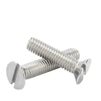 Bulong Đầu Col Xẻ Rãnh Inox 304 DIN963 M6x45
