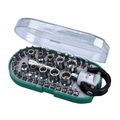 Bộ Đầu Tuýp Và Mũi Vít 38 Chi Tiết Sata 05489