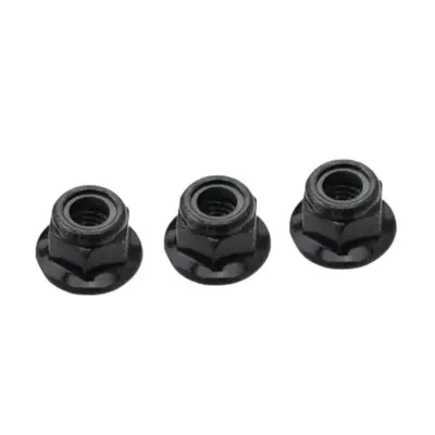 Tán Keo Liền Lông Đền Thép Mạ Kẽm Đen Cr3+ 8.8 DIN6926 M10 (Không Khía)