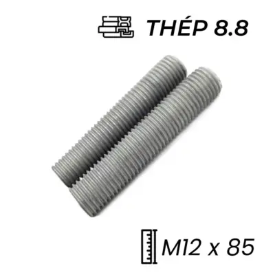 Guzong Thép Nhúng Nóng Kẽm 8.8 M12x85