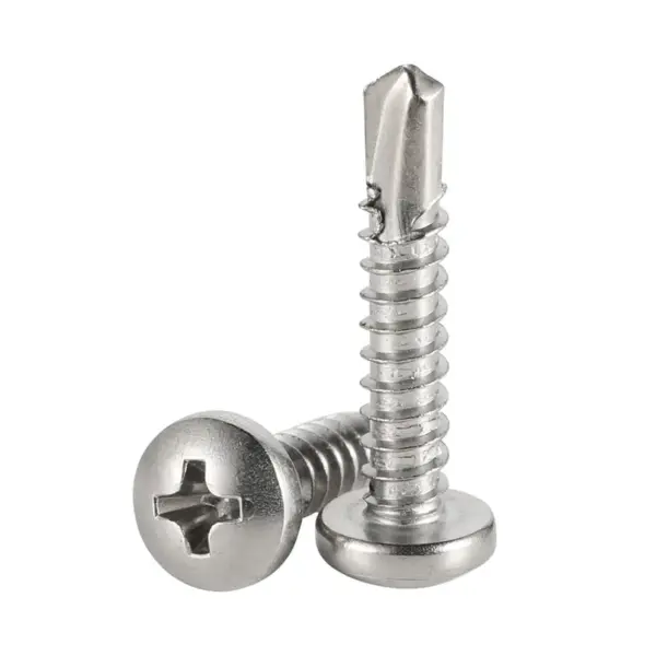 Vít Tự Khoan Đầu Tròn Inox 410 M4.8×38 (#10-16)