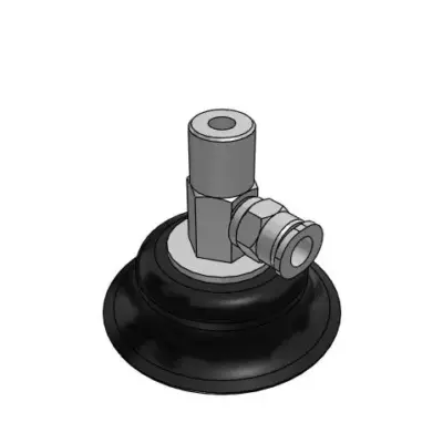 Bộ Nấm Hút Chân Không Và Giá Đỡ, Cao Su Nitrile (NBR), O.D 50 mm, Pisco VPB50RN-6J