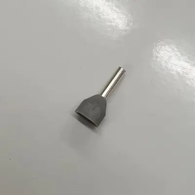Đầu Cosse Pin Đôi Bọc Nhựa 2×0.75mm2 KST Màu Xám TE7508