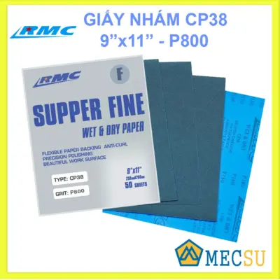 Giấy nhám nước RMC CP38 Độ Nhám 800