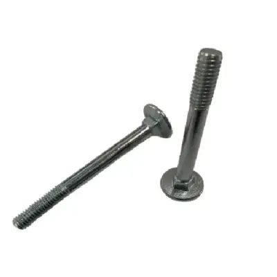 Bulong Cổ Vuông Thép Mạ Kẽm 4.6 M8x60 Ren Lửng
