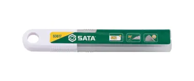 Bộ 10 Lưỡi Dao Rọc Giấy 9 Răng 9x73mm Sata 93617