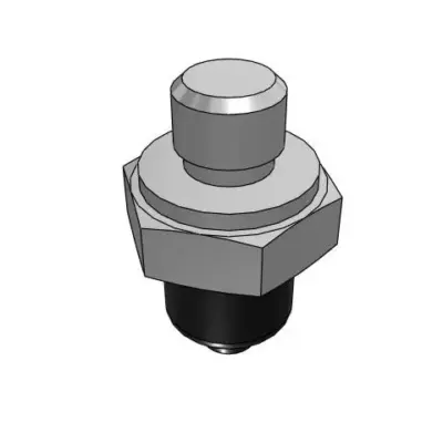 Bộ Nấm Hút Chân Không Và Giá Đỡ, Silicone Dẫn Điện, O.D 2 mm, Pisco VPME2RMSE-M3