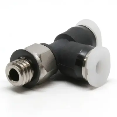 Đầu Nối Nhanh Khí Nén Dạng Chữ T Ren Ngoài Pisco PD1/8-M6M