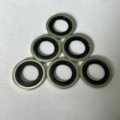 Lông Đền Dầu (Bonded Seal) Cao Su NBR D16 (ID16.7xOD24x1.5)