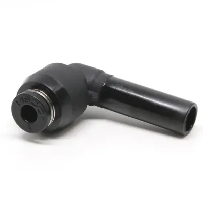 Đầu Nối Nhanh Khí Nén Giữa Ống Khí Và Fitting Dạng Nối Giảm Cong 90° Pisco PLGJ8-4W-C