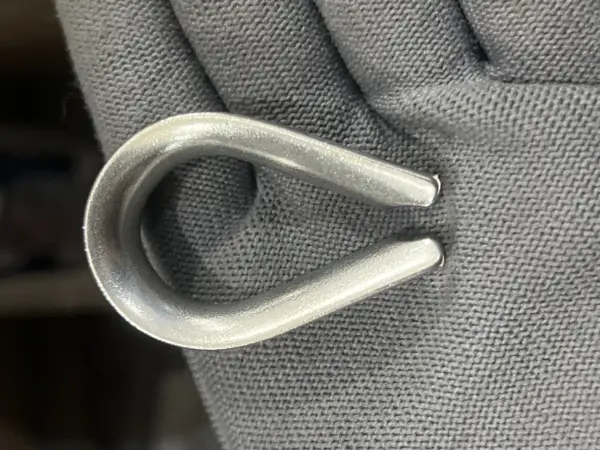 Bẹn Lót Cáp (Rope Thimble) Inox 304 D8