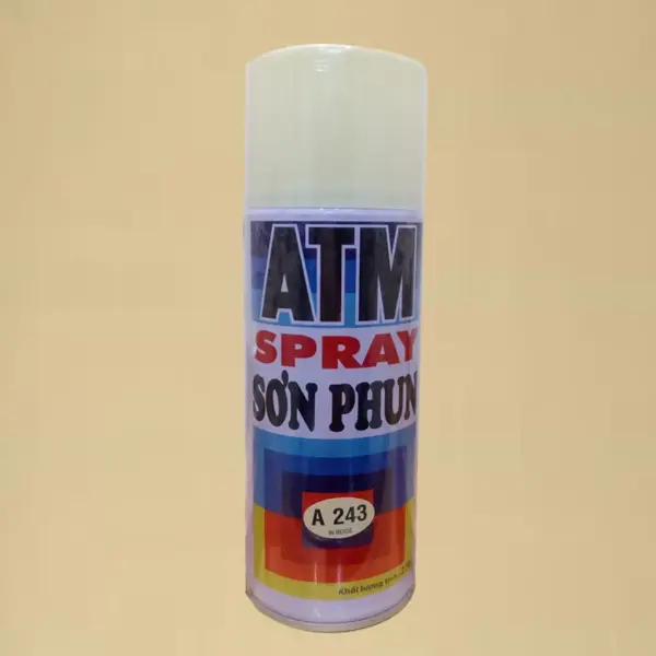 Sơn Xịt ATM A243 Màu Café Sữa