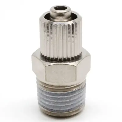 Đầu Ngạnh Nối Ống Có Đai Ốc Xiết Dạng Thẳng Thân Lục Giác Ren Ngoài Pisco LCN-0320-01-C