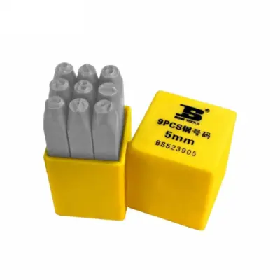 Bộ Số Thép 9 Chi Tiết 6 mm Bosi BS523906