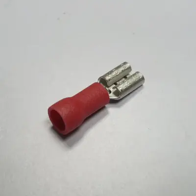 Đầu Cosse Ghim Cái Cách Điện 0.5-1.5 mm2 KST Màu Đỏ FDV1-187(5)