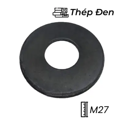 Lông Đền Phẳng Thép Đen DIN125 M27