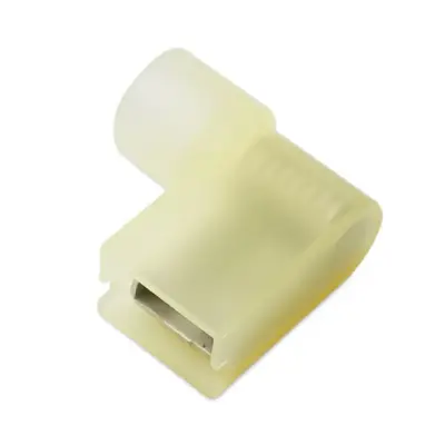 Đầu Cosse Ghim Cái Lá Cờ Cách Điện 5 mm2 KST Màu Vàng FLDNY5-250