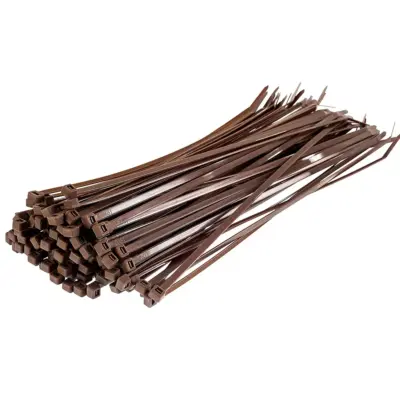 Dây Rút Nhựa Màu Nâu KST 250 x 4.6 mm K-250S-BR