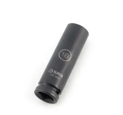 Đầu Tuýp Dài Lục Giác Đen 1/2″ Thành Mỏng 27mm Sata 34420T