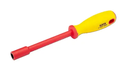 Cần Vặn Vít Lục Giác Cách Điện 12x125mm Sata 61412
