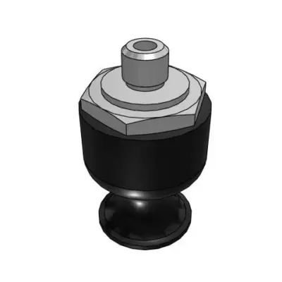 Bộ Nấm Hút Chân Không Có Vít Ren, Cao Su Nitrile – NBR, O.D 10 mm, Pisco VP10LN-M4