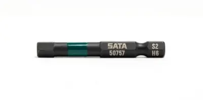 Bộ 10 Mũi Lục Giác 6 cạnh 1/4″ 2.5X50mm Sata 59752