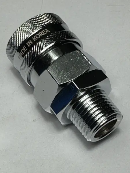 Khớp Nối Nhanh Khí Nén Bi Cái Ren Ngoài R1/2 CDC SM 400