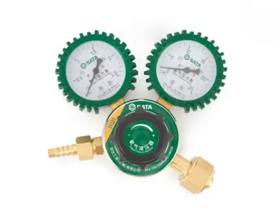 Đồng Hồ Điều Áp Khí Oxy Ren Trong Sata 31331