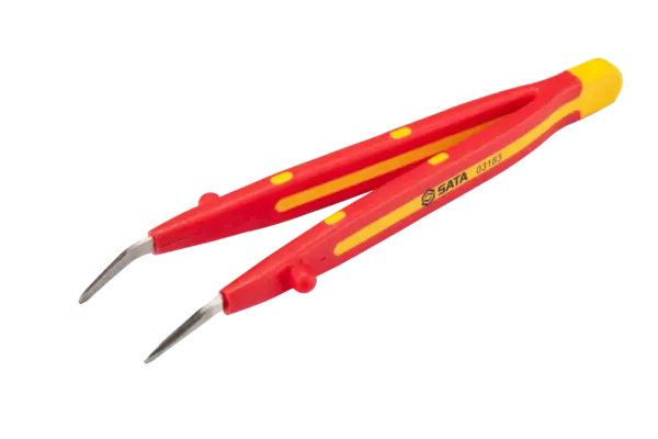 Nhíp Mỏ Nhọn Đầu Cong Cách Điện 1000V Sata 03183
