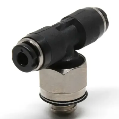 Đầu Nối Nhanh Khí Nén Dạng Chữ T Ren Ngoài Pisco PB2-M5M-C