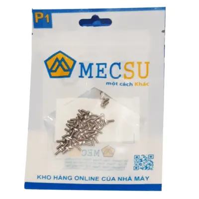 Lục Giác Chìm Đầu Trụ Inox 316 DIN912 M2x6 (50Cái/Bịch)