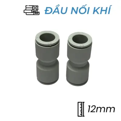 Đầu Nối Nhanh Khí Nén Ø10mm CDC MPUC 10-W (Màu Trắng)