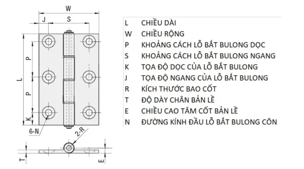 Ảnh kích thước sản phẩm