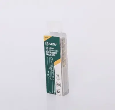 Bộ 10 Mũi Khoan Chuôi Tròn 3.5mm Sata 52135A