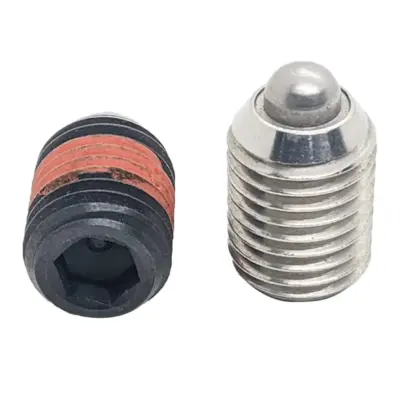 Vít Nhún Lò Xo Ngắn Mũi Nhựa POM (Tải Nhẹ) SPRM4