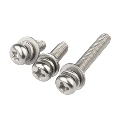 Bulong Pake Đầu Tròn Inox 304 M4x8 (1 LĐP + 1 LĐV)