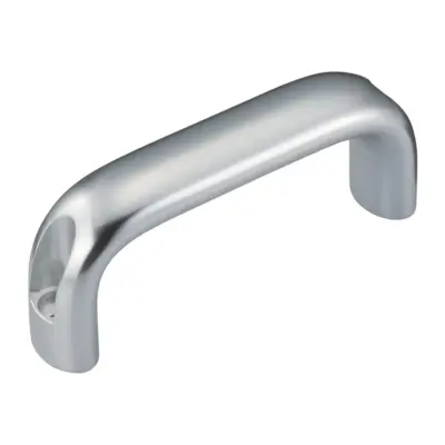 Tay Nắm Cửa Chữ U Nhôm Mạ Anodize Sáng W 26 mm x L 132 mm (UADEL132)