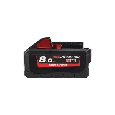 Pin RedLithium Hiệu Suất Cao 18V 8.0Ah Milwaukee M18 HB8
