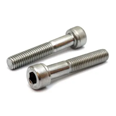 Lục Giác Chìm Đầu Trụ Inox 304 UNC #4-40 x 1.3/4 Ren Lửng