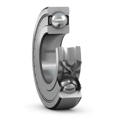 Vòng Bi Cầu Rãnh Sâu Có Phớt/Nắp 30x62x16mm SKF 6206-2Z/C3GJN