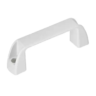 Tay Nắm Cửa Nhựa Chữ U Màu Trắng W 27 mm x L 132 mm x H 63 mm (UPCN27-W-63)