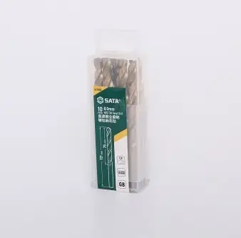 Bộ 10 Mũi Khoan Chuôi Tròn 8.0mm Sata 52180A