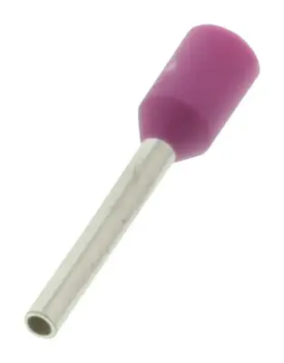 Cosse Pin Rỗng Nhựa 0.25mm Màu Tím KST E0208-VIOLET