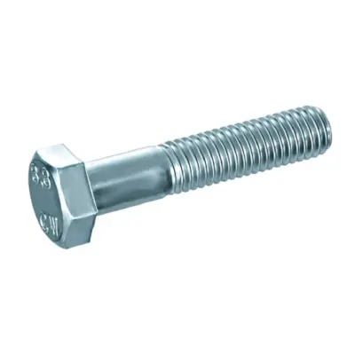 Bulong Mạ Kẽm Trắng Cr3+ 8.8 DIN931 M20x280 Ren Lửng